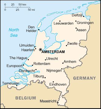 Netherlands Carte