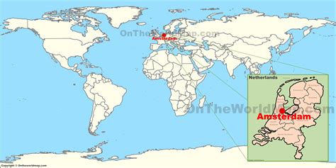 Netherlands World Map   roundtripticket.me