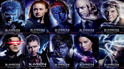 New character posters for X Men: Apocalypse   Collider ...
