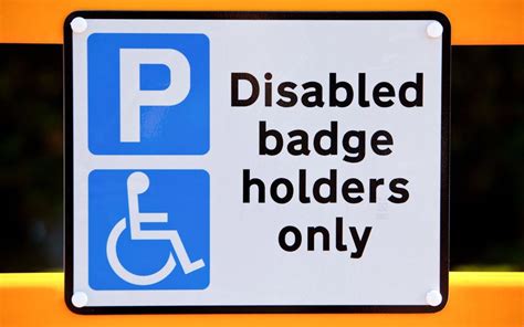 New crackdown on disabled blue badge abuse   Telegraph