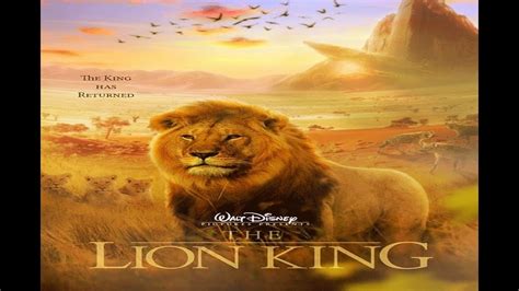 New Lion King Live Action Movie Announced By Disney!   YouTube