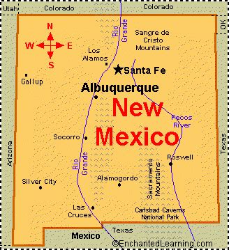 New Mexico: Facts, Map and State Symbols ...