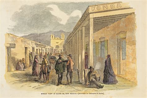 New Mexico Tells New Mexico History | La Fonda  postcard