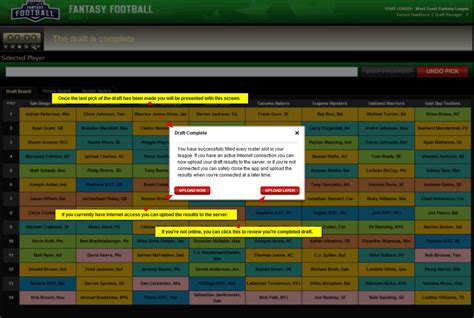 New Offline Draft App Explained   ESPN