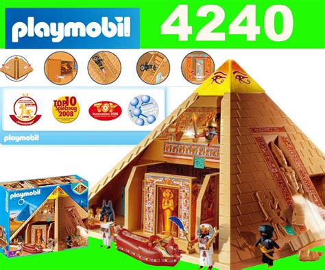 NEW Playmobil 4240 Pyramide EGYPTIAN PYRAMID Romans BNISB ...