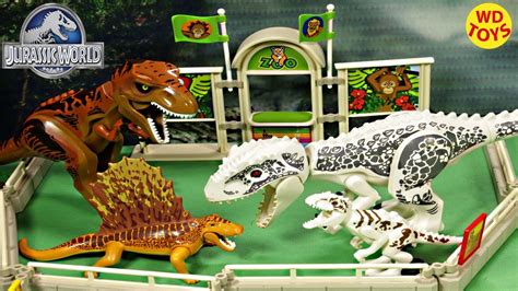 New Playmobil Dino Dimetrodon Vs TRex, Indominus Rex Lego ...