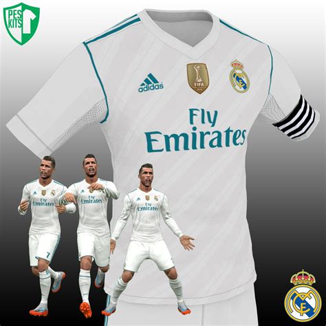 [NEW] Real Madrid Home Kit 2017/18 | PES Universe