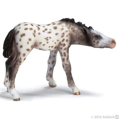 *NEW* SCHLEICH 13619 Knabstrupper Foal Suckling Horse ...