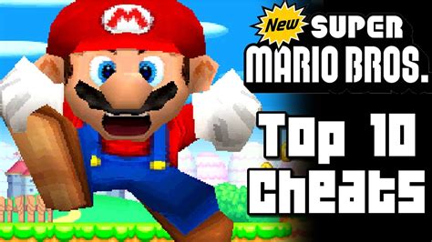 New Super Mario Bros TOP 10 CHEATS  DS    YouTube