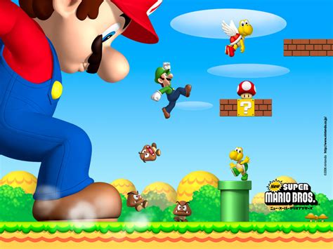 New Super Mario Brothers   Super Mario Bros. Wallpaper ...