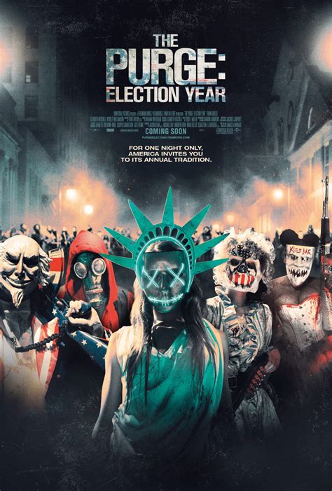 New THE PURGE: ELECTION YEAR Trailer and 7 Posters | The ...