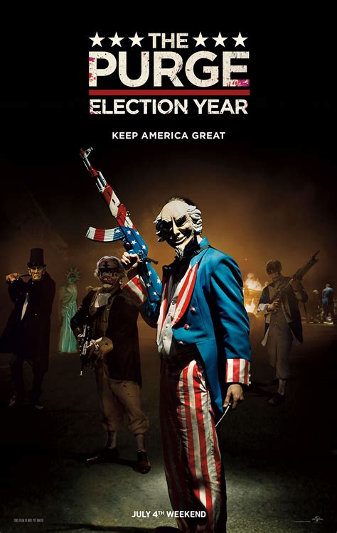 New Trailer And Poster To The Purge: Election Year ...