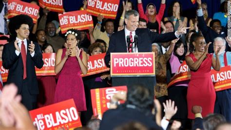New York mayor elect Bill de Blasio s family gives him ...
