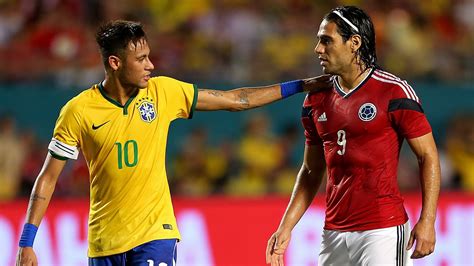 Neymar & Falcao  Brazil   Colombia    Goal.com