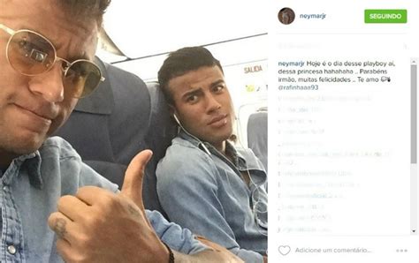 Neymar usa Instagram para dar parabéns a Rafinha e chama ...
