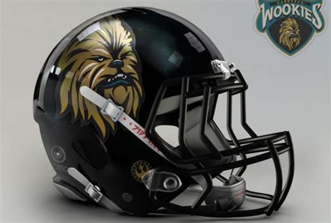 #NFL: Famosos cascos de los equipos de tocho de Star Wars ...