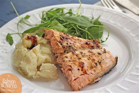Nice Cocinar Salmon Al Horno Images >> Receta De Salmon Al ...