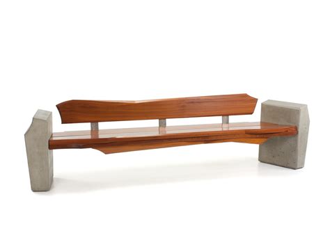 Nico Yektai: Outdoor Bench #4  Modern Bench Made Of Sapele ...