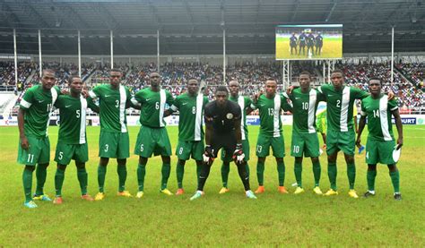 Nigeria Men s Football Team Named 18 Player roster for Rio ...
