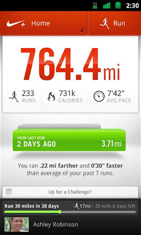 Nike+ Running Gratis para Android