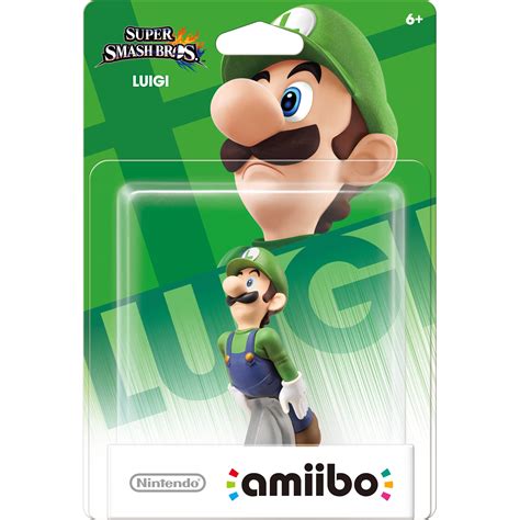 Nintendo Luigi amiibo Figure  Super Smash Bros Series ...