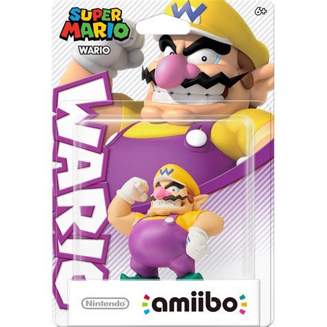 Nintendo Wario amiibo Figure  Super Mario Series  NVLCABAK B&H