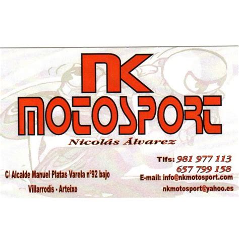 NK MOTOSPORT, taller y tienda de motos en Villarrodis ...
