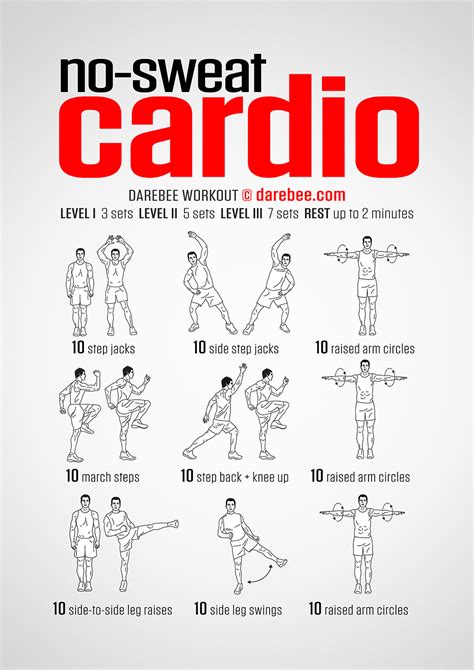 No Sweat Cardio Workout