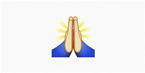 No, the Praying Hands Emoji Is Not a  High Five