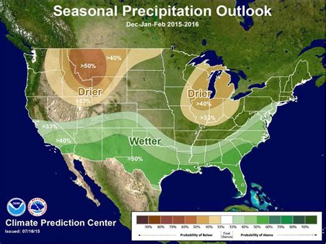 NOAA’s Winter Weather Forecast 2016 |Strong El Nino ...
