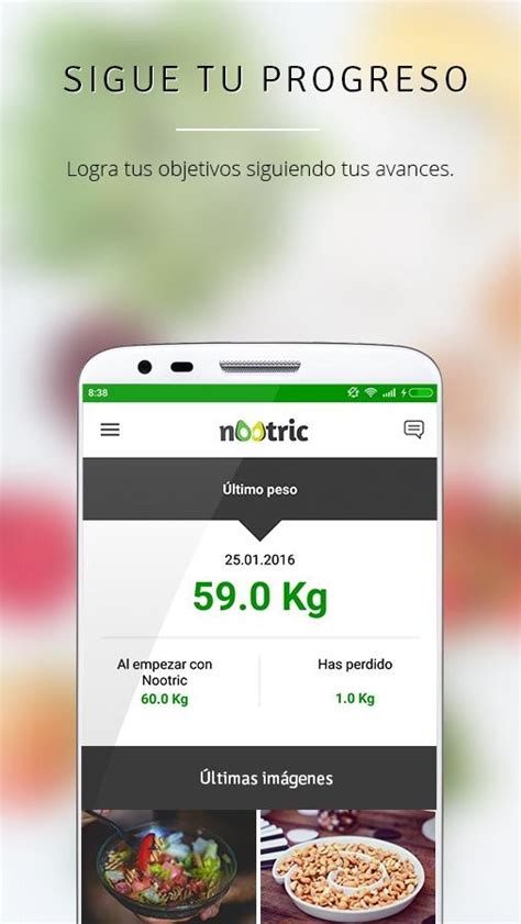 Nootric, Nutrición y dietas para Android   Descargar Gratis