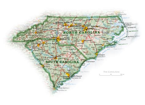 North Carolina and South Carolina | State and Regional ...