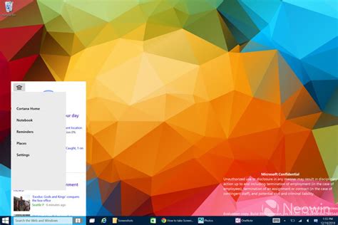 Noticia   Cortana en Windows 10 Build 9901, todas las ...