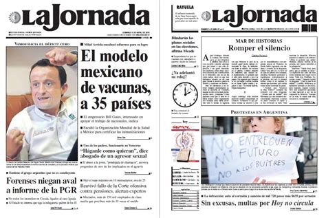 Noticias Guerrer@s SME: Periódico LA JORNADA: El modelo ...