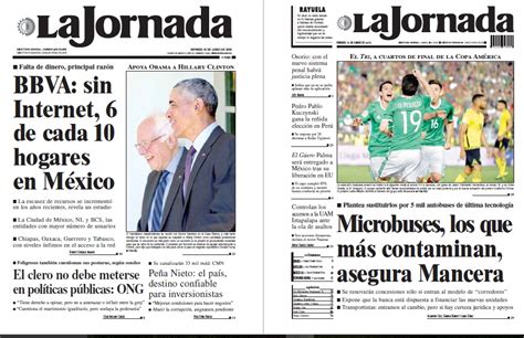 Noticias Guerrer@s SME: Periódicos LA JORNADA BBVA: sin ...