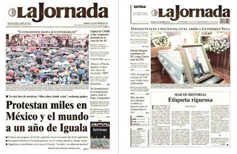 Noticias Guerrer@s SME: Periódicos LA JORNADA: Protestan ...