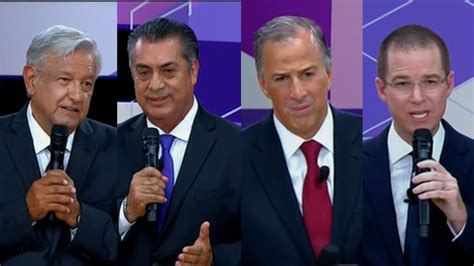 Noticias segundo debate presidencial México 2018. Minuto a ...
