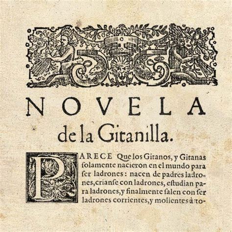 Novela de la gitanilla   Miguel de Cervantes   Teatros ...