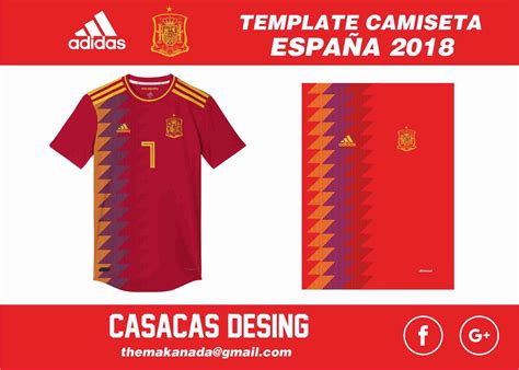 Nueva camiseta de la selección española 2018 | Vector ...