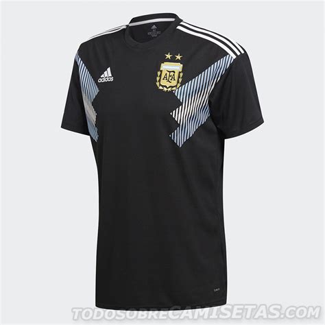 Nueva camiseta negra Argentina Mundial 2018   Deportes ...