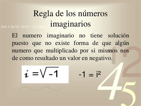 Números imaginarios