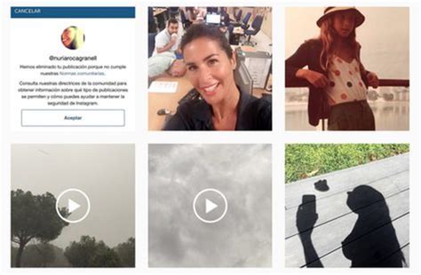 Nuria Roca consigue su propósito: Instagram rectifica y ...