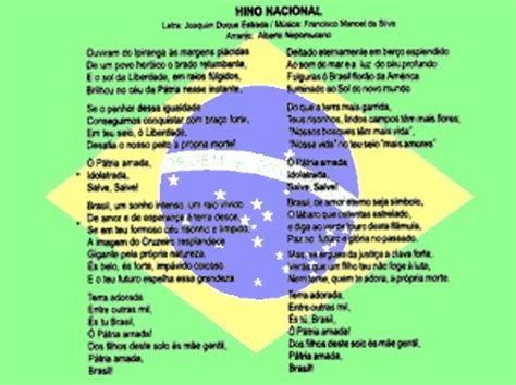 O Hino Nacional e a realidade do Brasil