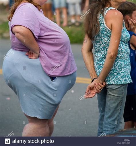 Obese woman, USA Stock Photo, Royalty Free Image: 30872650 ...
