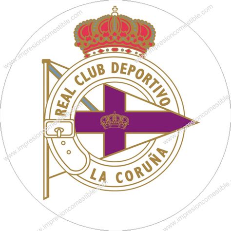 Oblea Escudo Deportivo de la Coruña
