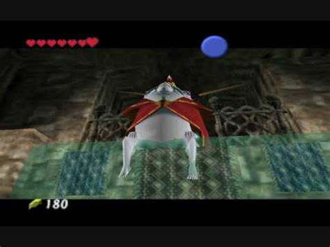 Ocarina of Time   King Zora slides out of the way   YouTube