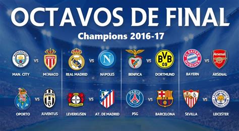 Octavos Champions League 2017 | Partidos de Ida
