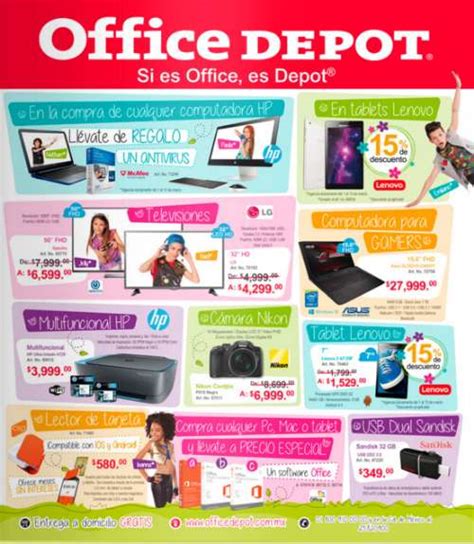 Office Depot: catalogo de promociones marzo 2016