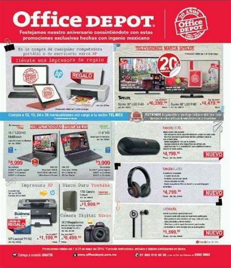 Office Depot: Folleto de Promociones Mayo 2015 Impresora ...