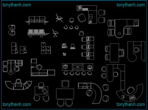 office furniture Archives   Free cad blocks, autocad drawings
